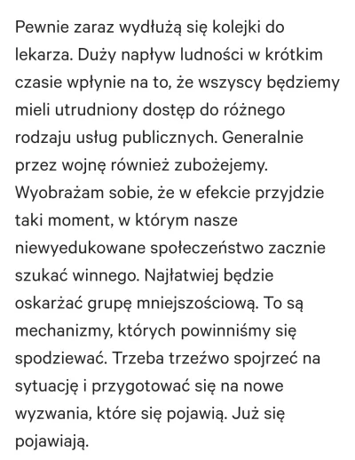 Artok - @niezdiagnozowany: fakt, że będziemy mieli gorzej zauważają nawet ludzie, któ...