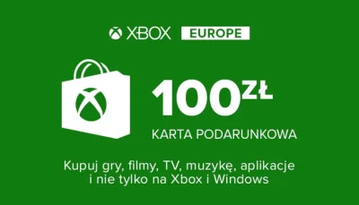 XGPpl - Doładowanie do Xbox Store o wartości 100 zł dostępne za 85 zł! Bierzcie, póki...