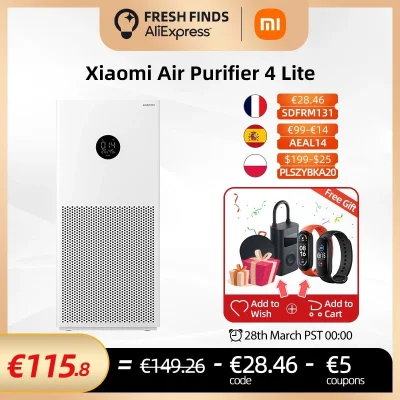 duxrm - Wysyłka z magazynu: FR
Xiaomi Mijia Air Purifier 4 Lite [World Premiere]
Ce...