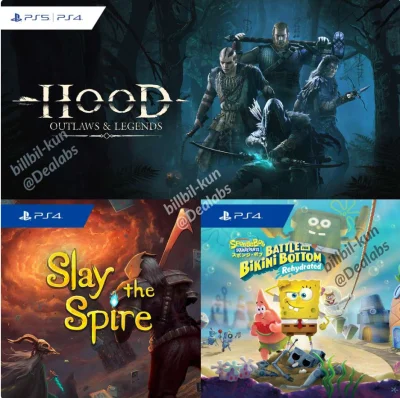 patrol411 - PlayStation plus na kwiecień:
- Slay the Spire (ps4)
- SpongeBob Square...