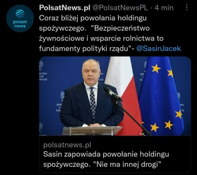 OlekBB - No to teraz to już pewne: będziemy żreć szczaw i mirabelki. 
#sasin