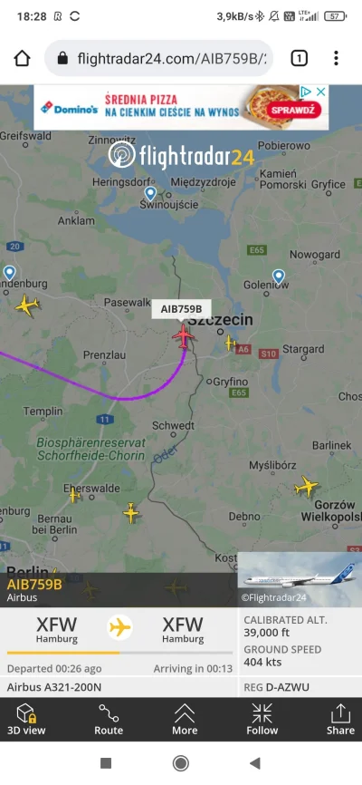 mepps - Hmmm #szczecin #flightradar24