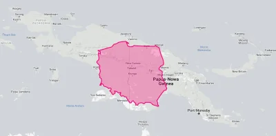 krajobraz - Polska powinna być w Oceanii. Nowa Gwinea 2,5 razy większa od Polski. Pię...