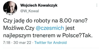 willyfog - Kowal nie zapomnij wytrzeć swojej pijackiej mordy, bo spływa jeszcze po li...