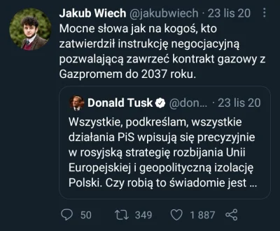 Volki - @thampel5 rudy Tusk to jest kłamca