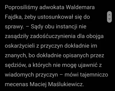 ciezki_przypadek - Czytajcie cały artykuł. Najistotniejszego i tak się nie dowiemy.