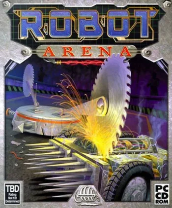 LM2525 - Za dzieciaka grałem w taką spoko gierę na PC. Robot Arena się zwało.