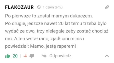 w.....r - @PatrikoXD: wchodzę na glamrap tylko dla komentarzy, niektóre to złoto