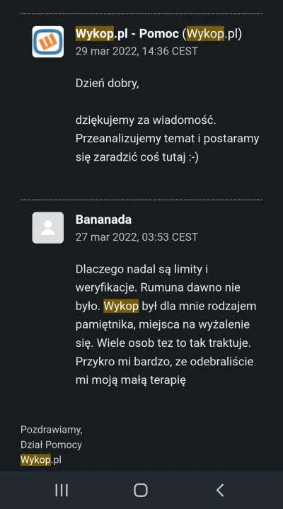 Bananada - @lubie-sernik: dali mi taką odpowiedz jak napisalam ze 2 dni temu, ale tro...