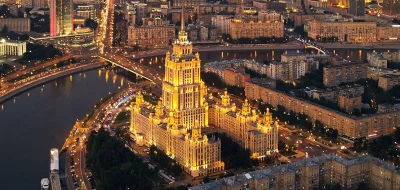 Bartholomaeus - Hotel ,,Ukraina" w Moskwie. 

#architektura #socrealizm #ukraina #m...