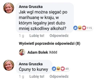 Cisek44 - (╭☞σ ͜ʖσ)╭☞ 

#narkotykizawszespoko #marihuana #alkohol