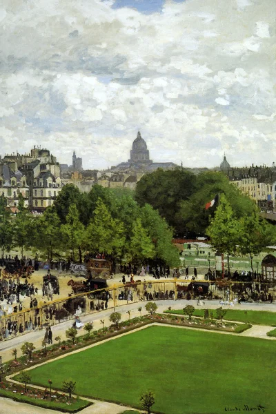 Lifelike - Le Jardin de l'Infante; Claude Monet
olej na płótnie, 1867 r., 91,8 x 61,...