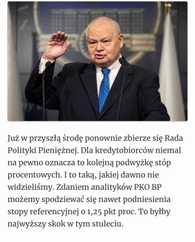 fanmarcinamillera - Tyłki kredytobiorców już pękną czy dopiero po kolejnej podwyżce? ...