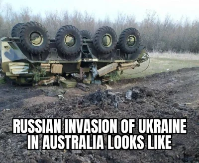 catroaster - I hyc o podłogę, BTR, k***a, bęc.
#ukraina #wojna #rosja #humorobrazkow...