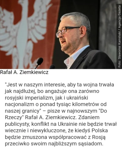 JPRW - Zupełnie bez powodu przypomniało mi się jak 8 lat temu Rafał Ziemkiewicz wyraż...