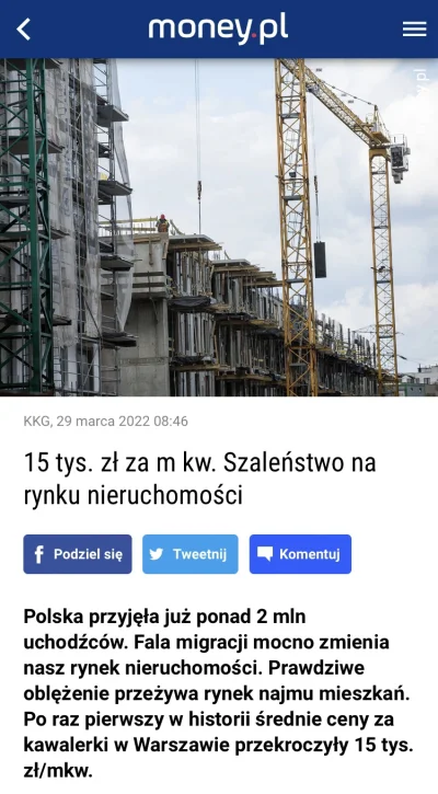 NapoleonWybuchowiec - 15 tysięcy za metr kwadratowy kawalerki w Warszawie ( ͡° ʖ̯ ͡°)...