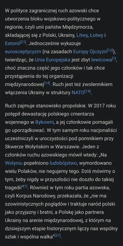 M.....D - Dobra, jednak zmieniam zdanie o Azowcach, ale symbolikę neonazistowską mogl...