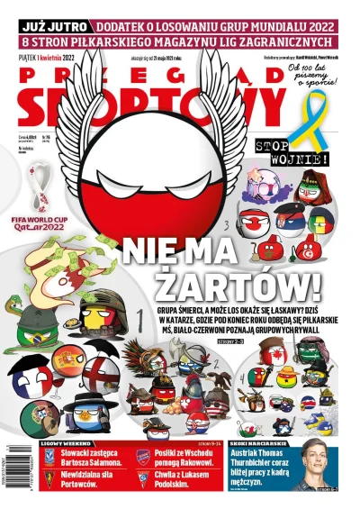 skalar_neonka - Zajebista okładka Przeglądu. Tylko polandball powinien mieć barwy na ...