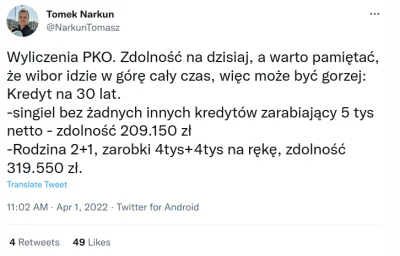 L.....a - @tonamini: Czyli masz niższą zdolność niż 3 osobowa rodzina xD