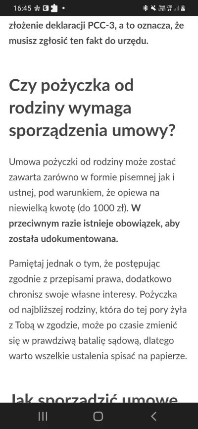 bezi232 - @niko444: Zgodnie z KC umowa pożyczki >1k pownnna być na papierze, inaczej ...