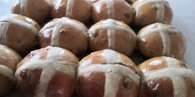 tptak - Hot cross buns, tradycyjne brytyjskie wypieki na okres wielkanocny
#bojowkap...