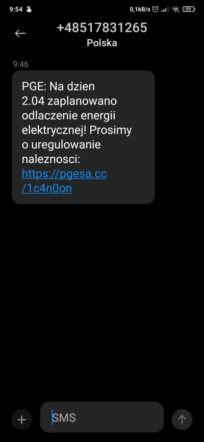 borosz - @borosz: a tu wspomniany SMS.