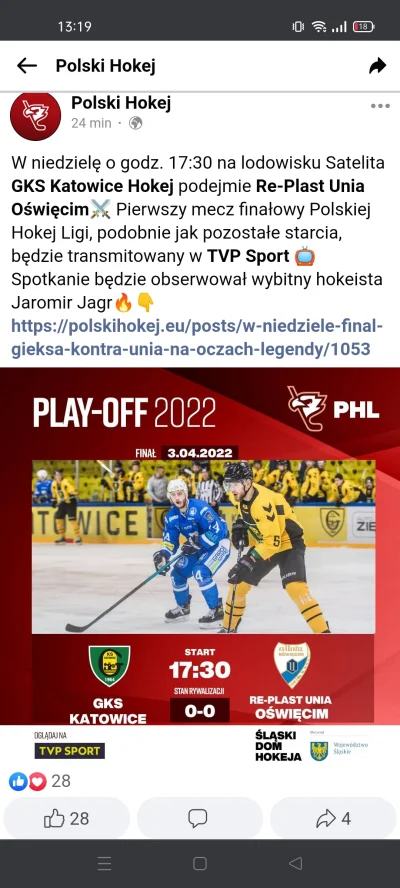 Simonn23 - Super sprawa dla kibiców, że Jarda zagości u nas.
#hokej #sport #phl #pol...