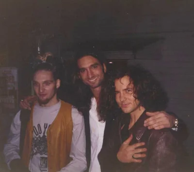 Ernest_ - Layne Staley, Eddie Vedder (Pearl Jam) z Johnnym Bacolasem, który wraz z La...