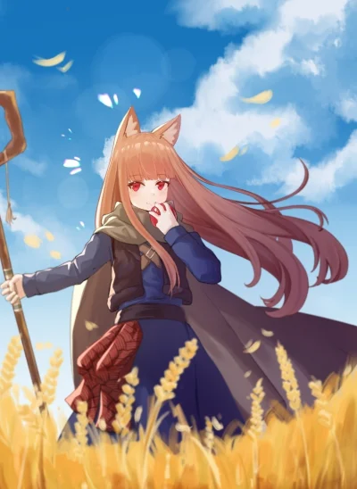 LatajacaPapryka512 - #holo #horo #spiceandwolf #anime #randomanimeshit #ookamitokoush...