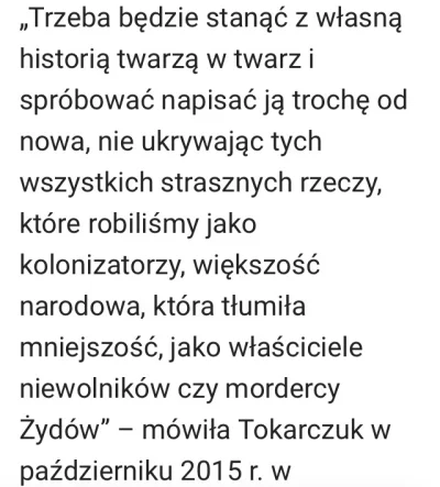 LubieChleb - @niezdiagnozowany: skoro otwarcie mówi o plamach na honorze Polaków dzie...