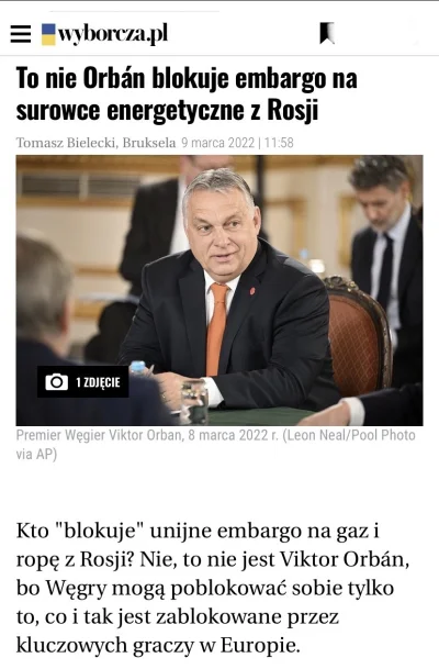 Opipramoli_dihydrochloridum - @Natias: według wykopów to Orban blokuje sankcje