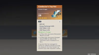 THE2012END - Proszę, powiedzcie, że Ganyu potrzebuje Elemental Mastery
#genshinimpac...