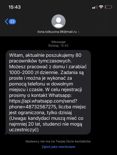 matus112 - Mirki, dostałem dziwna wiadomość w formie SMS..
Szukają troli?
#wojna #ros...