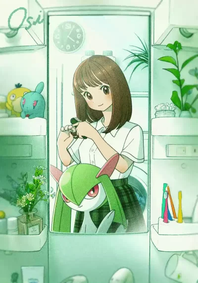Banri - #randomanimeshit #anime #Pokemon #Kirlia #Pokedex #Dreepy #oshirukos2 #Psyduc...