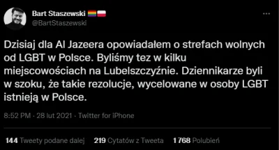 XiJinping - Polecam Al Jazeera szczególnie wywiad z Bartem Staszewskim o Homofobii w ...