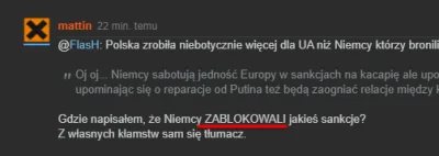 FlasH - @mattin: Ja? Znam. Ale przecież to ty się #!$%@?łeś do tego, że nie pisałeś o...