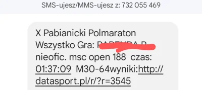 krnabrny_brodacz - Udało się 1h40min w półmaratonie. Pomimo jelitówy w zeszły weekend...