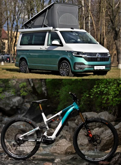 kinollos - Wg mnie wizualnie najładniejsze połączenie vana i e-bike'a :)

VW T6 Cal...
