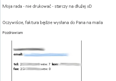 SzubiDubiDu - Piszę maila do handlowca bo potrzebujemy dostawę tuszu. Dobrze się doga...