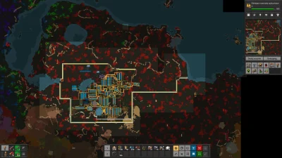 Rademes-syn-Quarhodrona - #factorio czy robale mogą mi się pojawić na północ od bazy,...