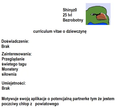 Shinyz0 - Zapraszam panny na PW
#przegryw #rozowepaski