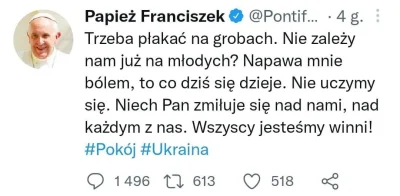 biesy - Tak, tak, wszyscy winni. Tylko Putin niewinny i Ruscy niewinni. Już podjęto p...