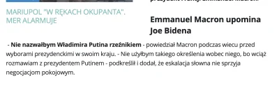 K.....a - @Tratak: w między czasie Biden pokazał Francji miejsce w szeregu - to znacz...