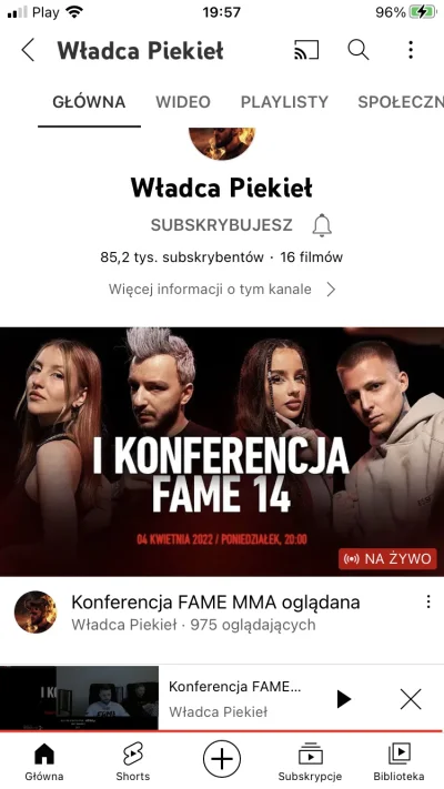 fabian-toja - Polecam oglądać konfe u Amadiego #famemma