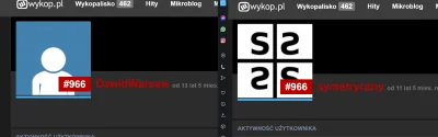 WLADCA_MALP - @symetryczny: @DawidWarsaw: 
Hej, wiecie, że macie dziś ten sam numere...
