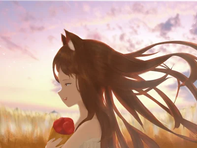 LatajacaPapryka512 - #holo #horo #spiceandwolf #anime #randomanimeshit #ookamitokoush...