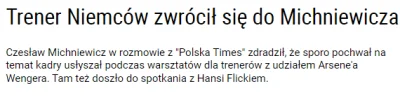 Opad4991 - Dokładnie, Hansi Flick podeszedł do mnie, co bardzo mnie zdziwiło, przez s...