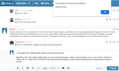 kpecak - > Daj jakiś link. Najlepiej taki gdzie można komentować

@markus-92: Nie m...