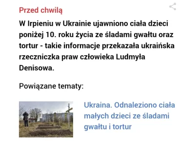 worldmaster - #wojna #ukraina #rosja 
Jeśli to prawda, to zwyrodnialców powinno się o...