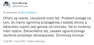 waro - @rysiekryszard: Dodam jeszcze tą wypowiedź dla lepszego obrazu. Śmierdzi od go...